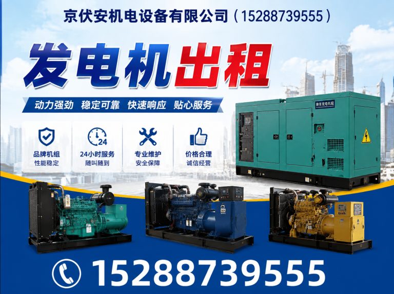 营口发电车出租展示图